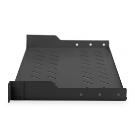 Digitus | Fixed Shelf for Racks | DN-19 TRAY-1-SW | Black | The shelves for fixed mounting can be installed easy on the two fron - 3
